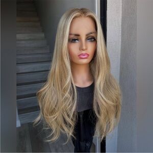 Blonde Human Hair Wig